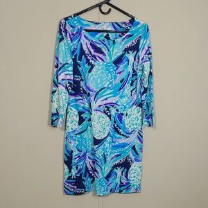 Lilly Pulitzer Alotta Colada Hollee Dress Women's Size M